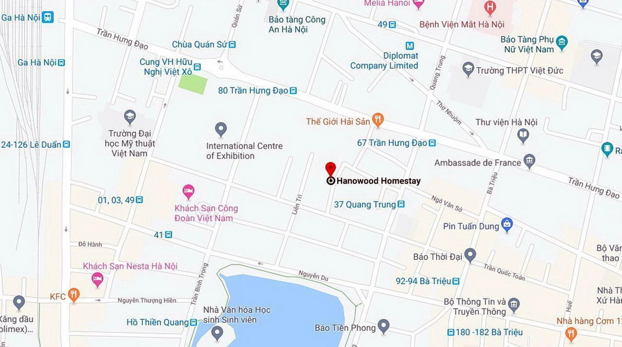 Hanowood Homestay Hanoi Eksteriør bilde